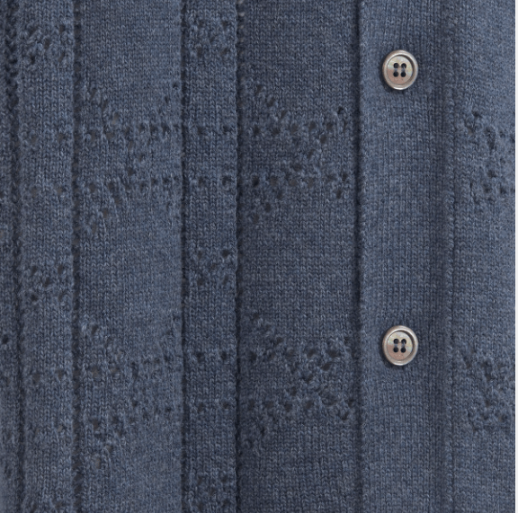 Dior o1w1db10525 493M53 Cannage Short-Sleeved Shirt in Blue Size US M / EU 48-50 / 2 - 3 Thumbnail