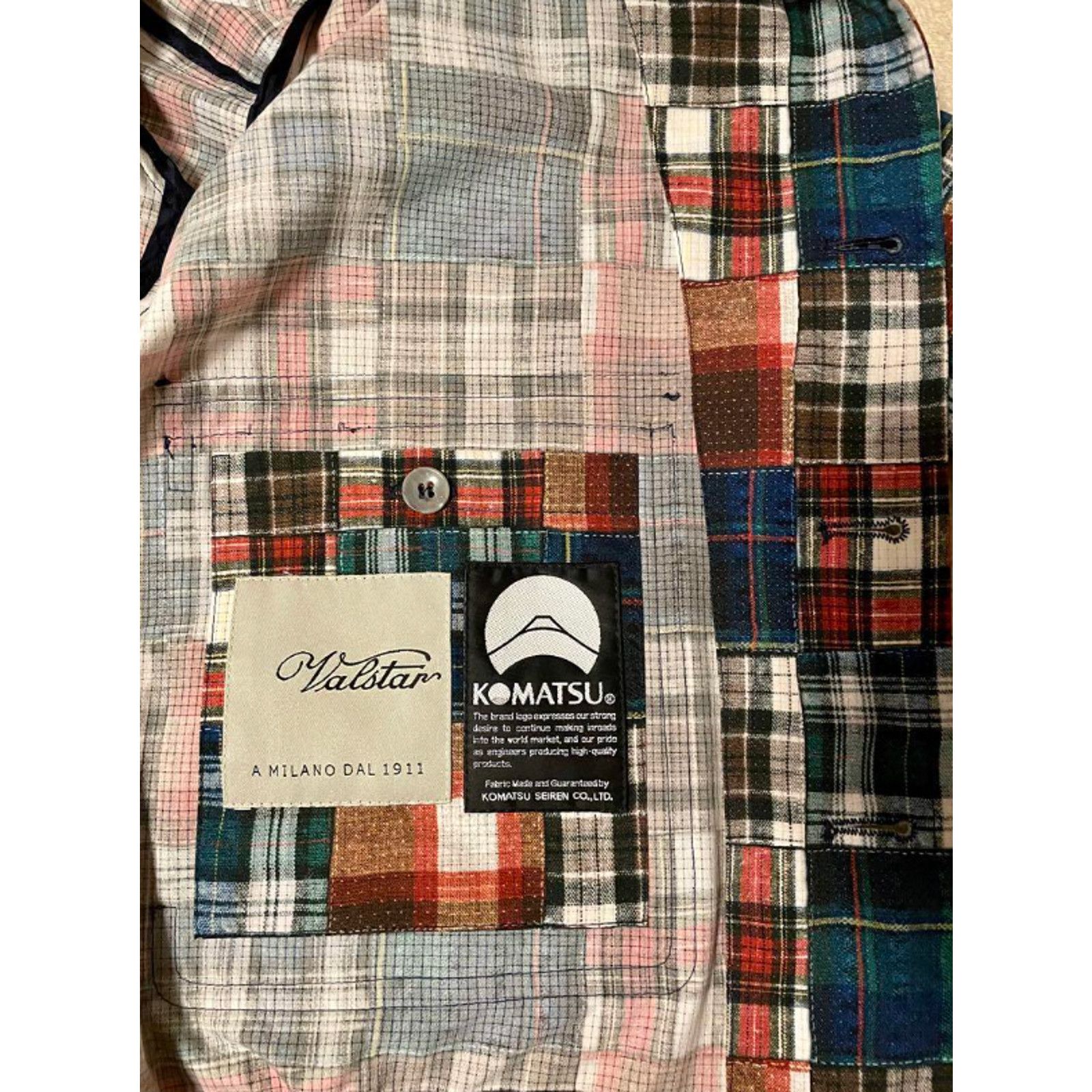 Valstar VALSTAR Valstarino Custom Jacket - Size 44 Madras Plaid Size US S / EU 44-46 / 1 - 4 Thumbnail