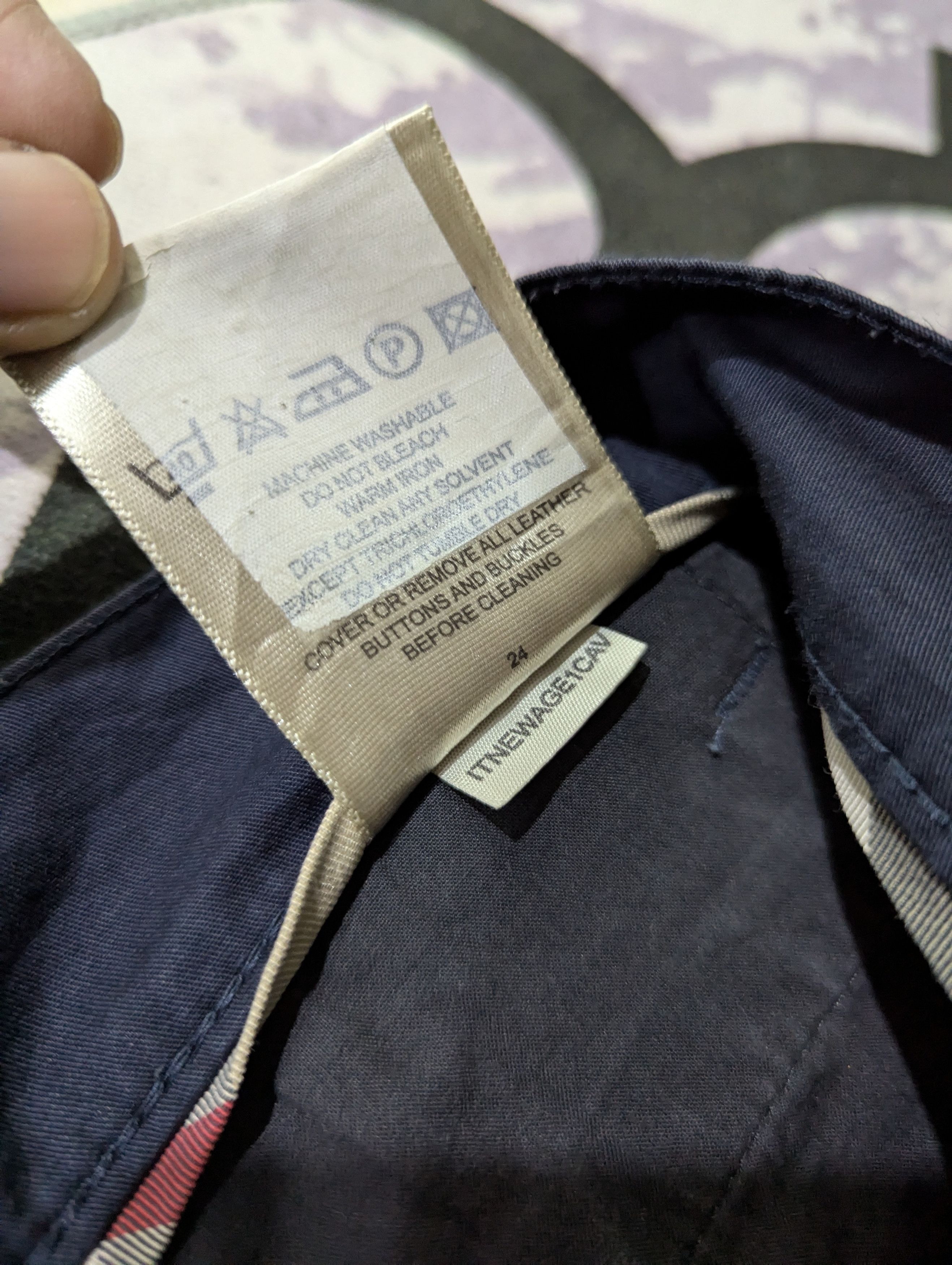 Burberry Skinny burberry casual pants Size 31" - 8 Thumbnail