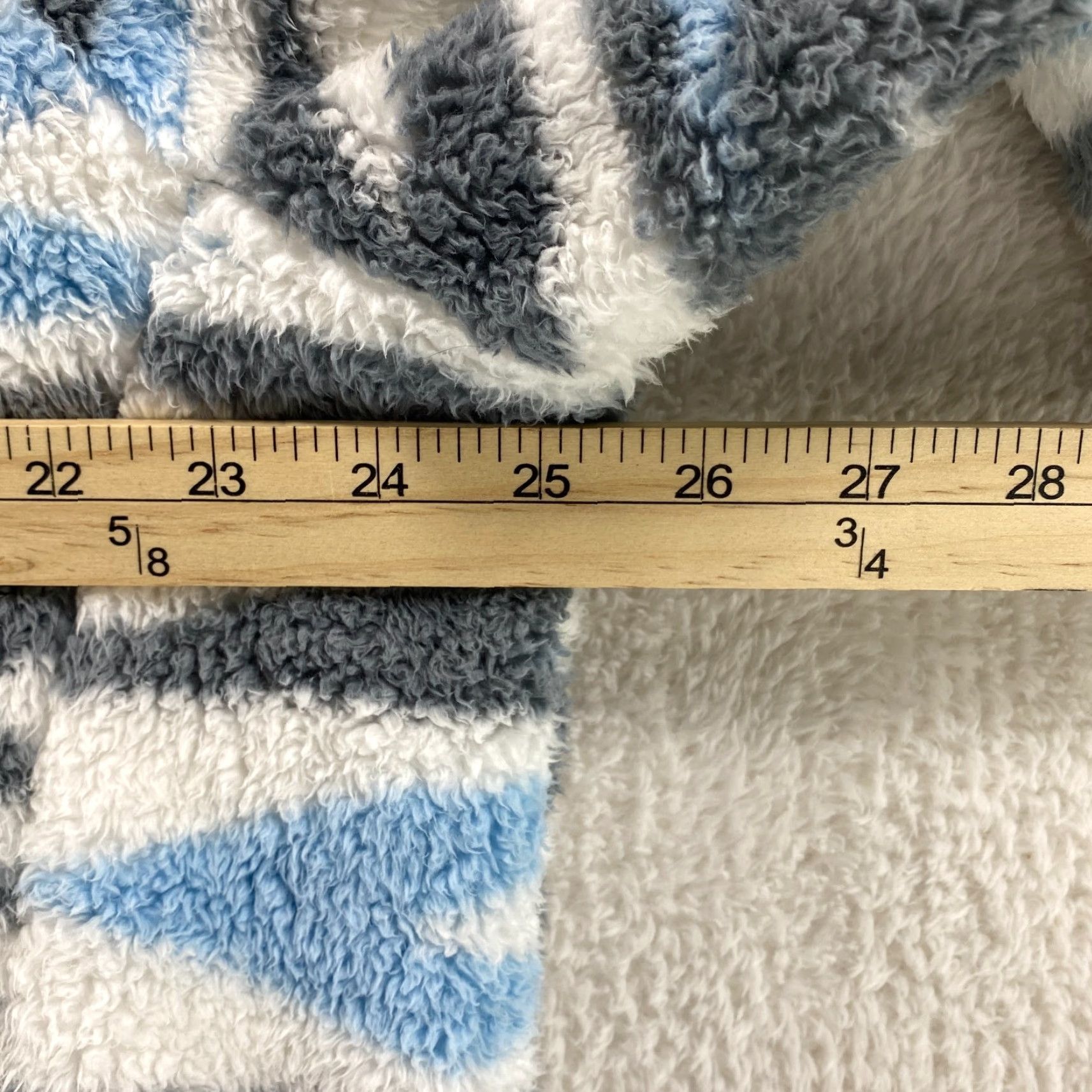 The North Face VINTAGE The North Face Hooded Pullover Shirt XL Blue White Gray 3/4 Zip Pockets Sherpa Fleece Womens Size XL / US 12-14 / IT 48-50 - 7 Thumbnail