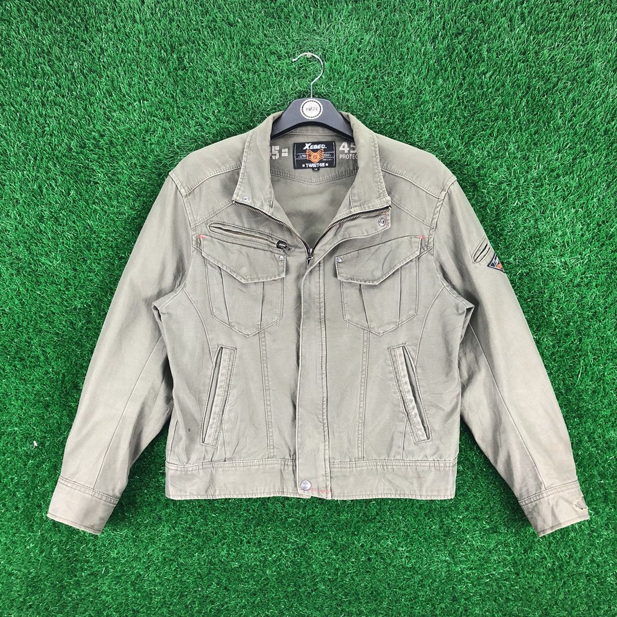 Japanese Brand Vintage 90's OG Work Jacket Multi Pocket by Xebec Size US M / EU 48-50 / 2 - 1 Thumbnail