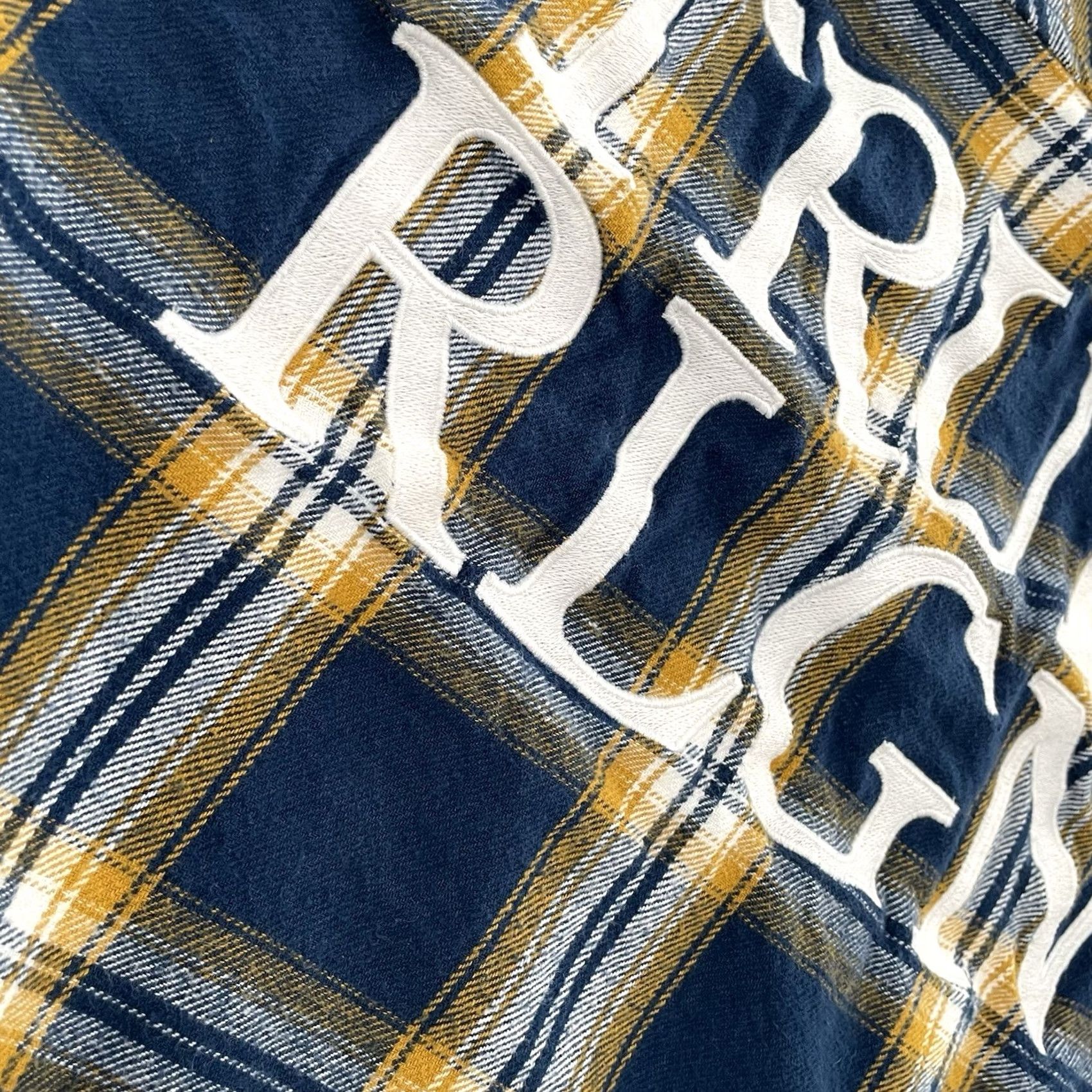 True Religion True Religion Shacket Adult Medium Plaid Flannel Button Up Workwear Logo Mens M Size US M / EU 48-50 / 2 - 5 Thumbnail