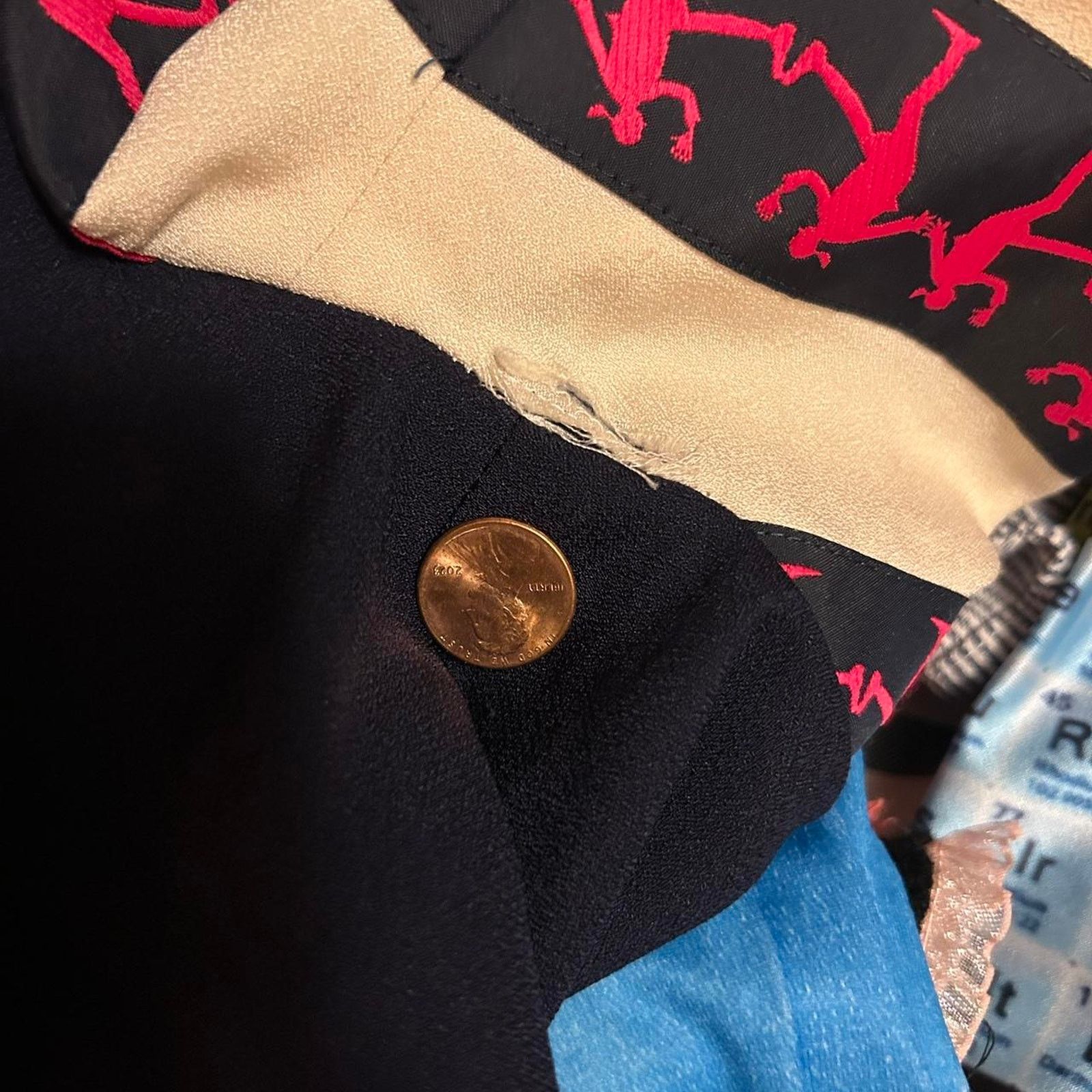 Moschino Moschino Cheap and Chic 90s cropped 3/4 sleeve jester jacket Size XS / US 0-2 / IT 36-38 - 7 Thumbnail