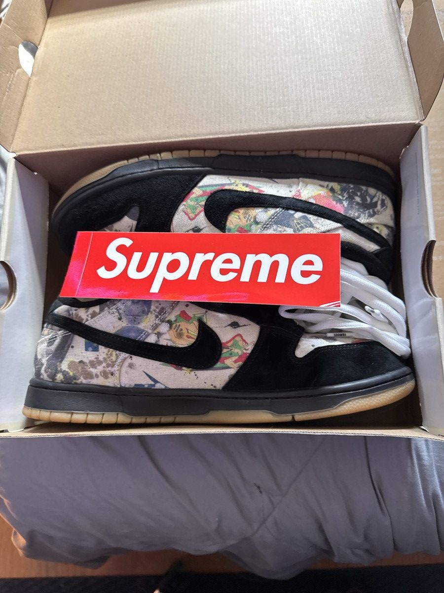 Nike SB Dunk Low x Supreme “Rammellzee”