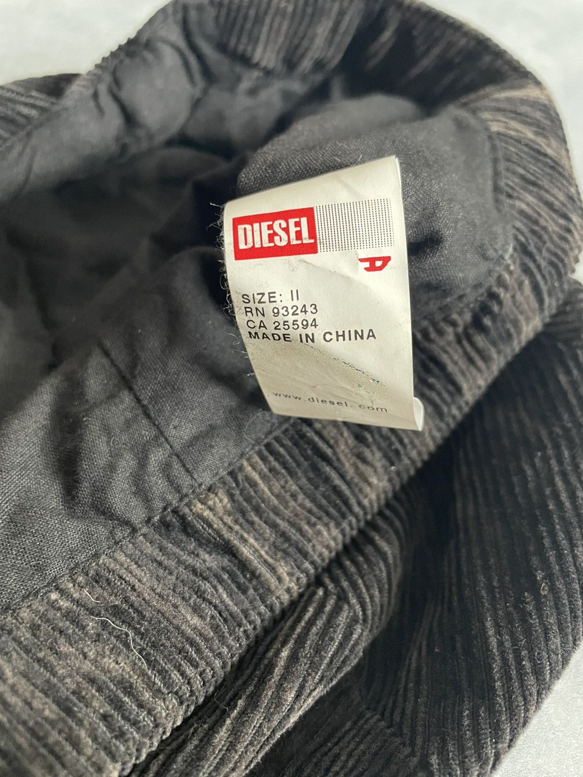 Diesel Vintage Velvet Y2K Diesel Cotton Cap Size ONE SIZE - 4 Thumbnail
