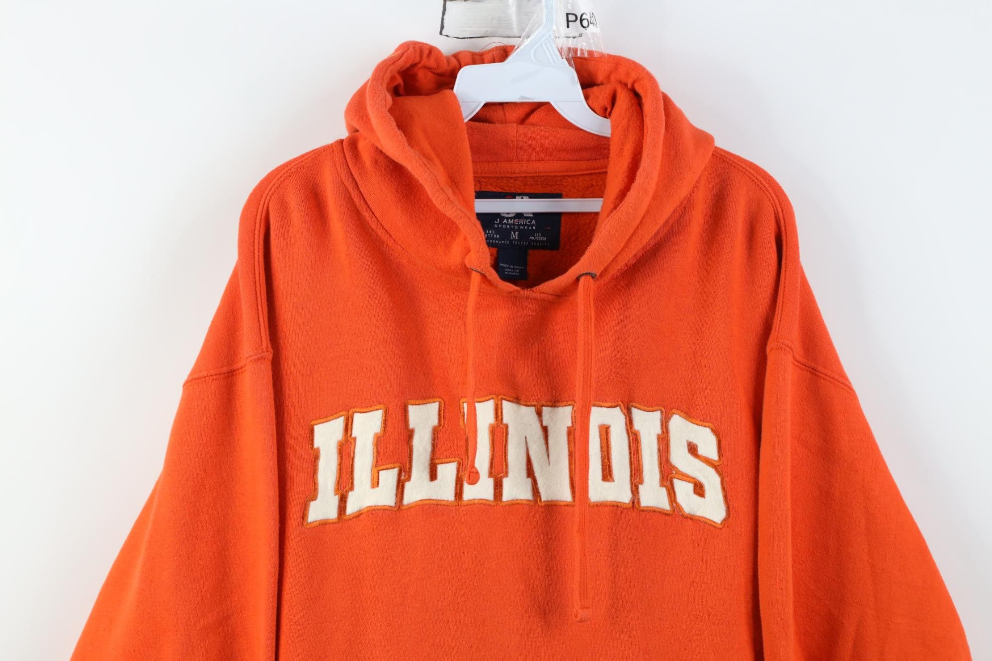 Vintage Vintage University of Illinois Basketball Hoodie Sweatshirt Size US M / EU 48-50 / 2 - 2 Thumbnail
