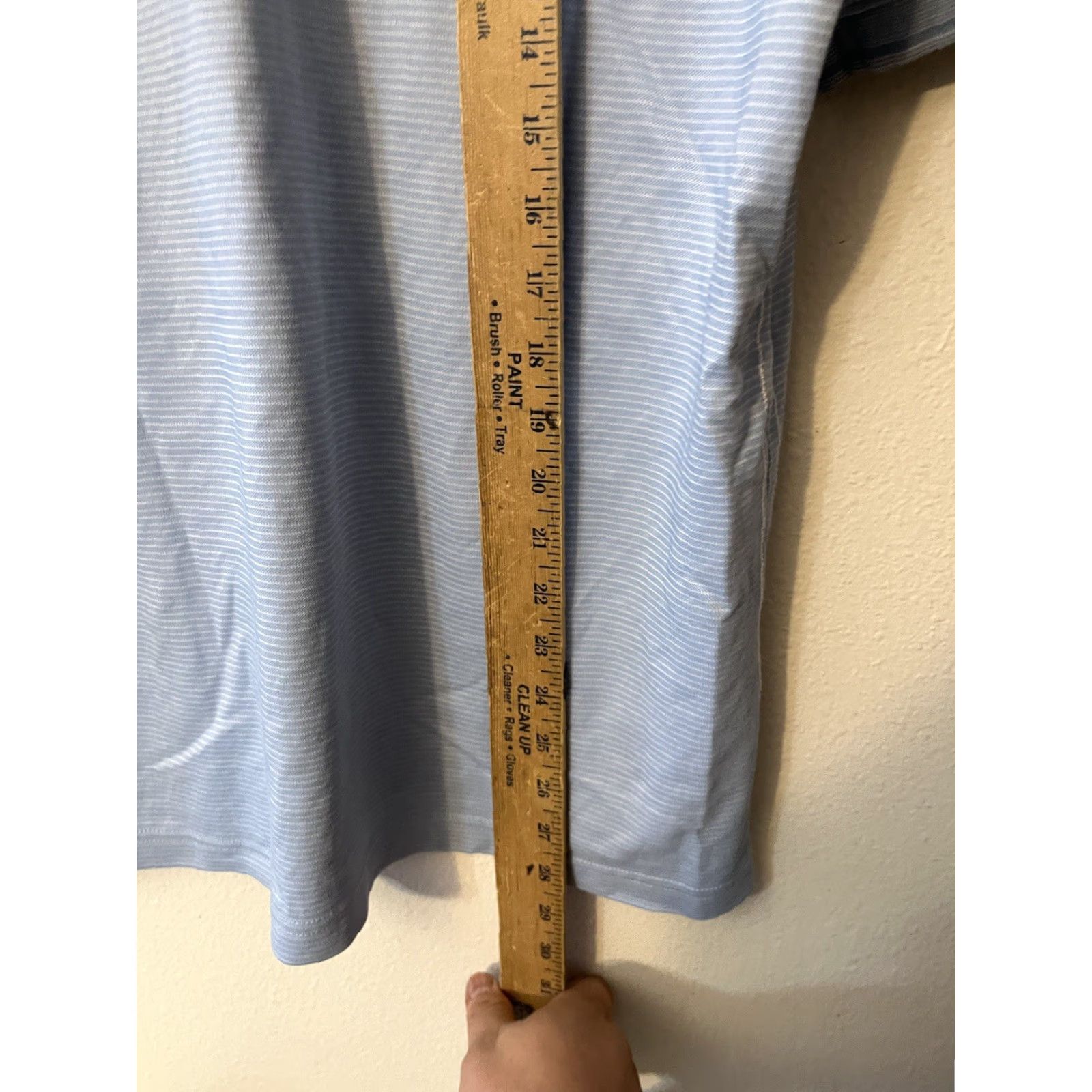Tommy Bahama Tommy Bahama Polo Shirt Blue Striped Short Sleeve M Men Polo Shirt Medium Size US M / EU 48-50 / 2 - 4 Thumbnail