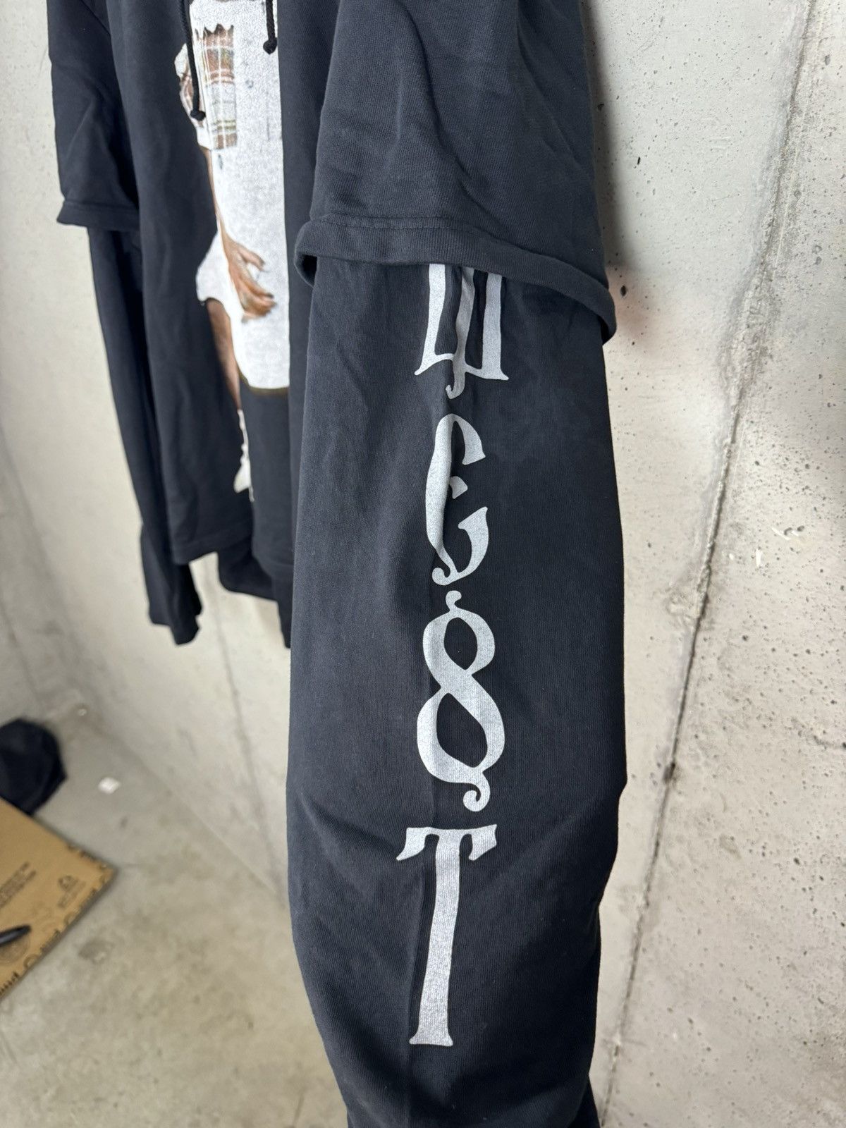 Kanye West × Yeezy Unreleased Yeezy Donda Layered Hoodie Sample Kanye West - XL Size US XL / EU 56 / 4 - 5 Thumbnail