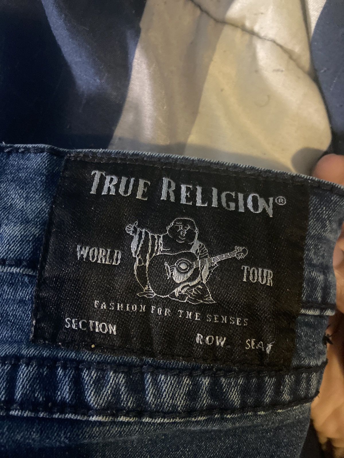 True Religion True Religion Geno Flap Jeans Size US 34 / EU 50 - 3 Thumbnail