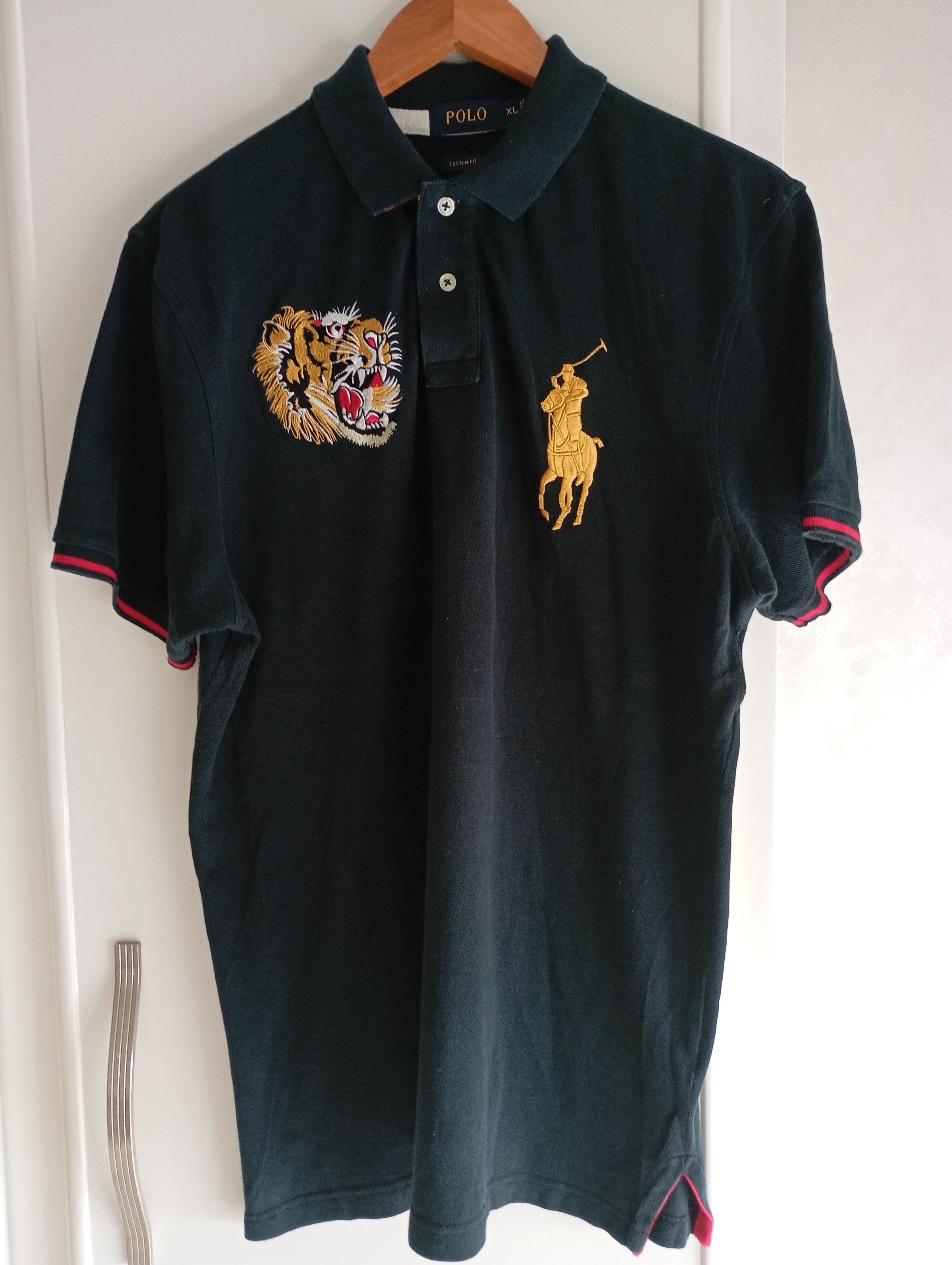 Polo Ralph Lauren Polo Ralph Lauren Big Pony Logo Tiger Rugby Polo XL Size US XL / EU 56 / 4 - 1 Thumbnail