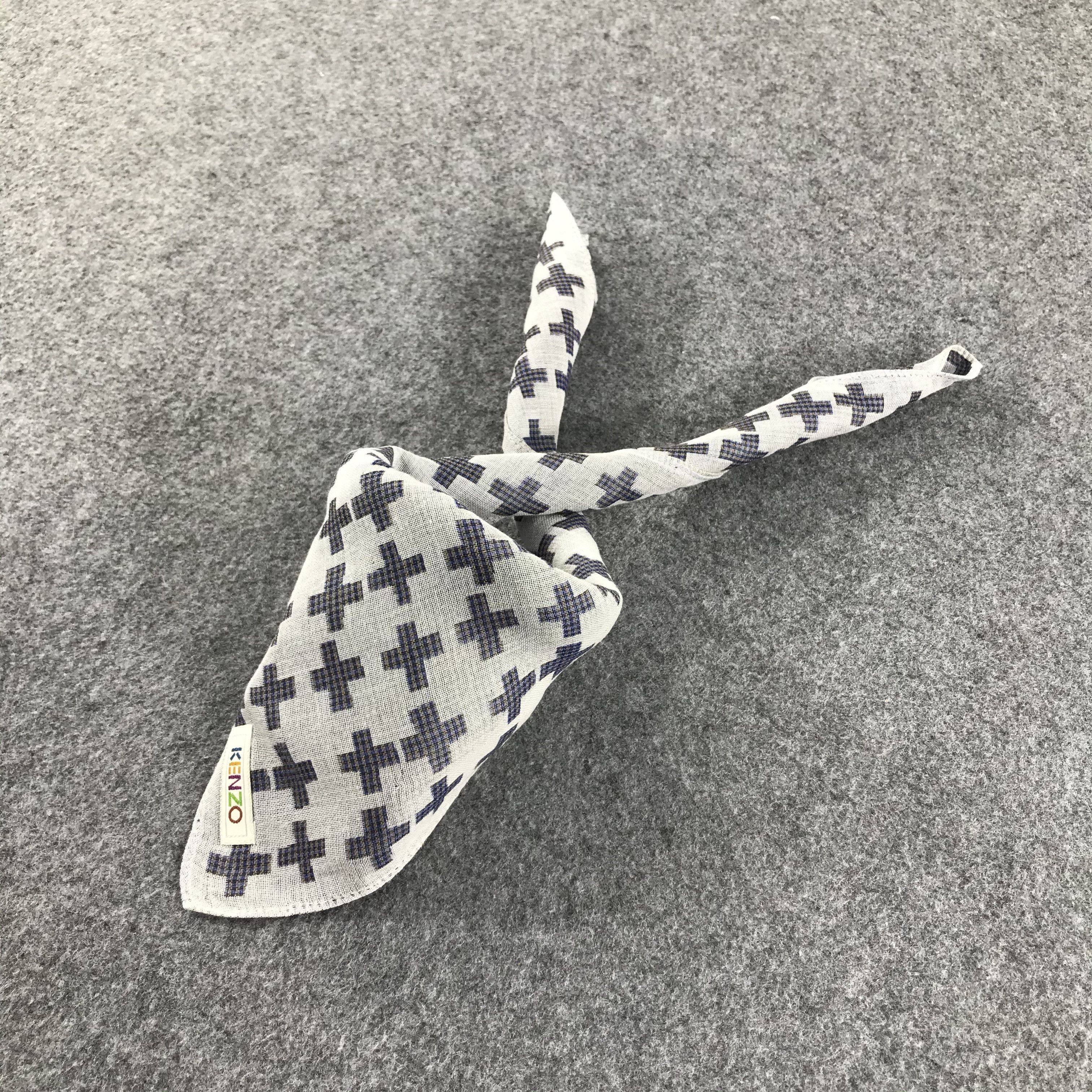Kenzo Kenzo Crosses Handkerchief Neckerchief Bandana H461 Size ONE SIZE - 3 Thumbnail