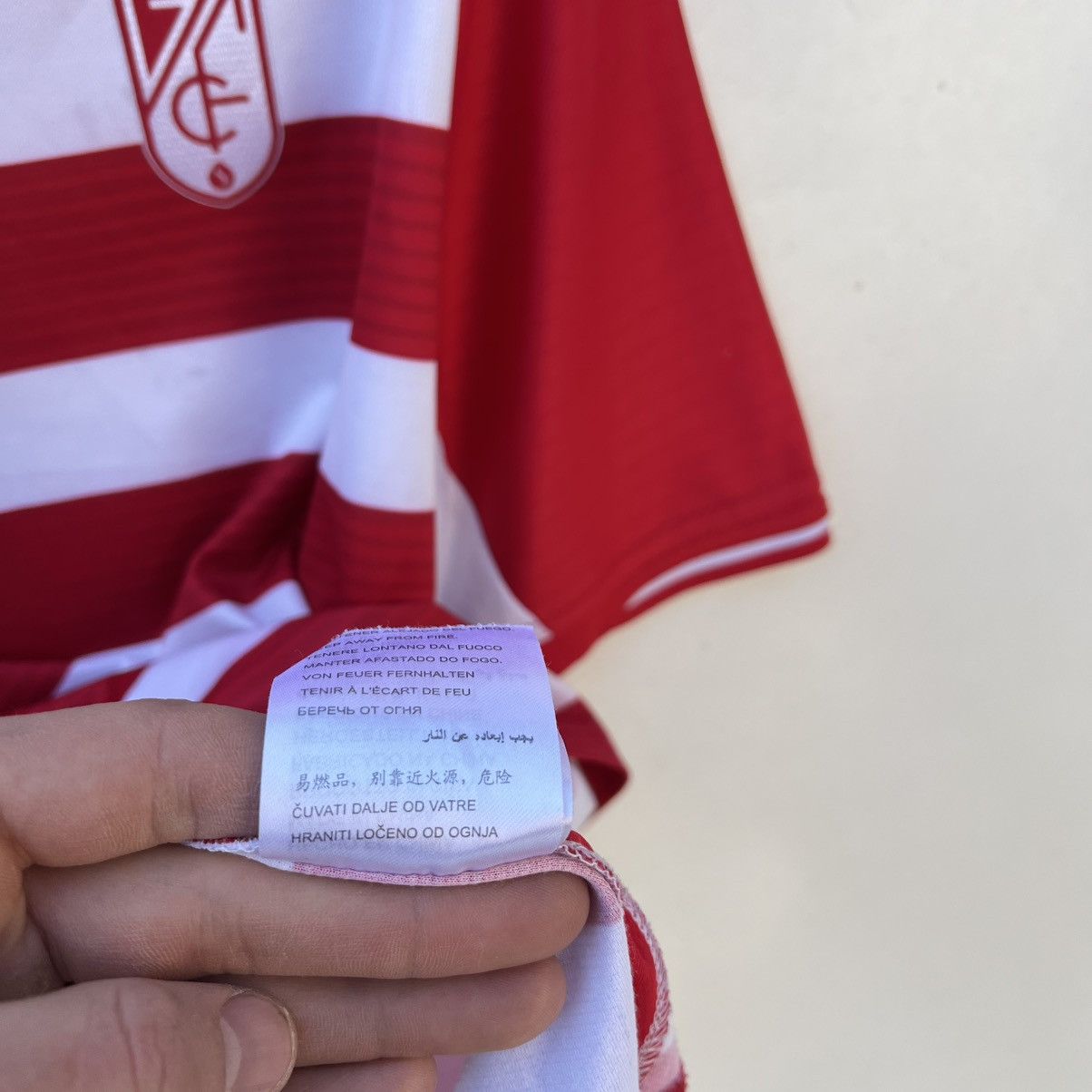 Joma Granada Home soccer jersey football shirt 2017 2018 Size US L / EU 52-54 / 3 - 8 Thumbnail