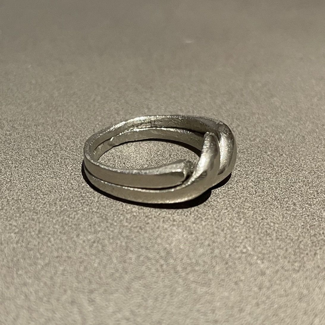 Jewelry Two-Piece Interlocking Ring (Size 9) Size ONE SIZE - 2 Thumbnail