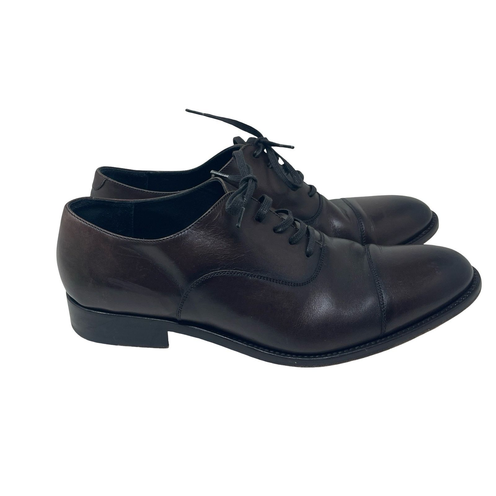 THURSDAY BOOTS MENS DARK CHOCOLATE BROWN LACE UP DRESS SHOES 11.5 Something new to quench your sweet tooth! For the first time  main image 4