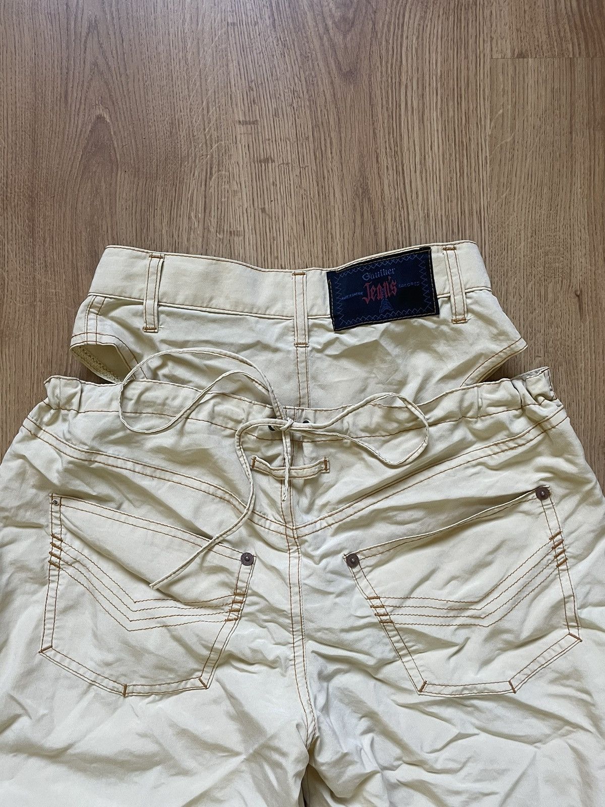 Jean Paul Gaultier Jean Paul Gaultier skirt pants Size 27" / US 4 / IT 40 - 4 Thumbnail