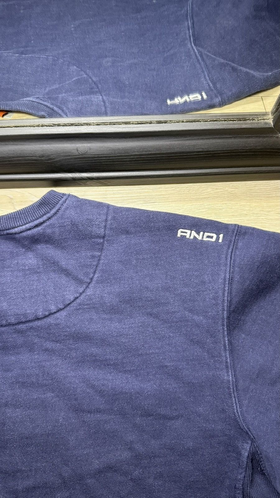 Other Vintage 1990s AND1 Reverse Weave Patched & Embroidered Logo Size US L / EU 52-54 / 3 - 6 Thumbnail