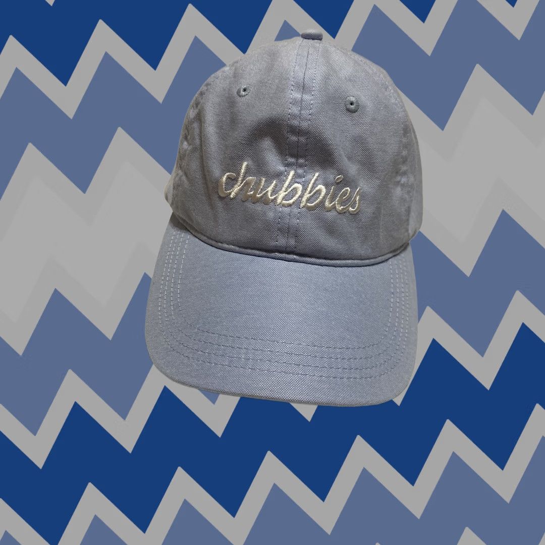 Vintage Chubbies Baseball Hat Cap Adjustable Strapback Dad Cap Blue Men Adjustable Strapback Baseball Cap Dad Theme Size ONE SIZE - 1 Thumbnail