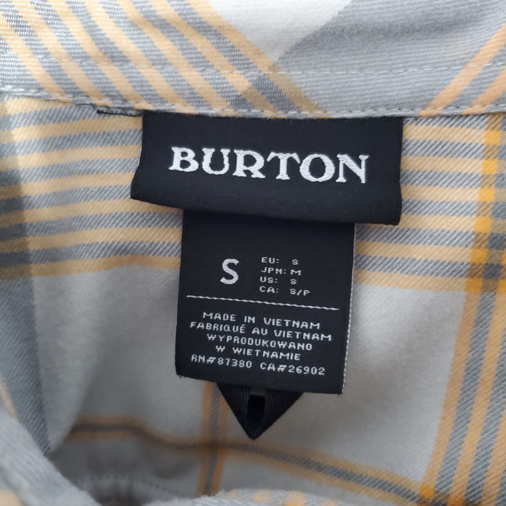 Burton VINTAGE Burton Shirt Women S Plaid Grace Performance Flannel Snap Front Top Outdoor FLAW Size S / US 4 / IT 40 - 3 Thumbnail
