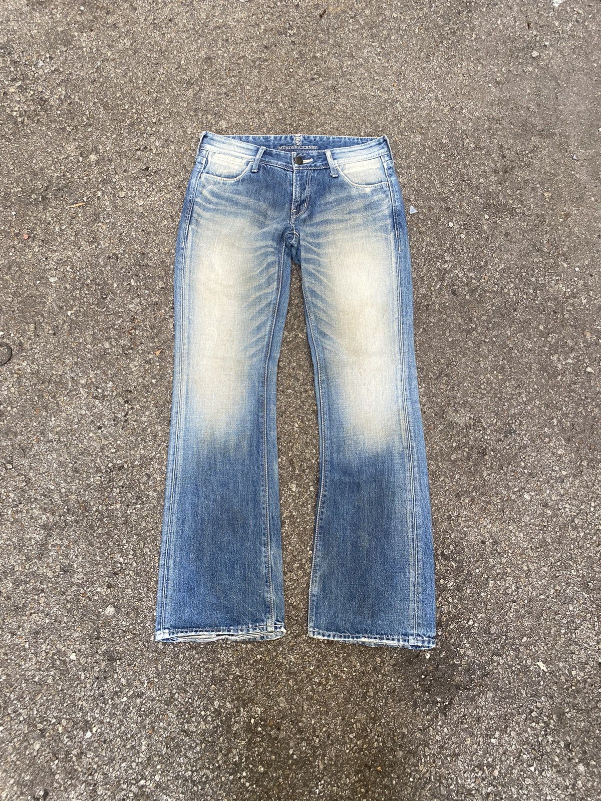 Murder License Murder Lincense Studded Flare Jeans | Grailed