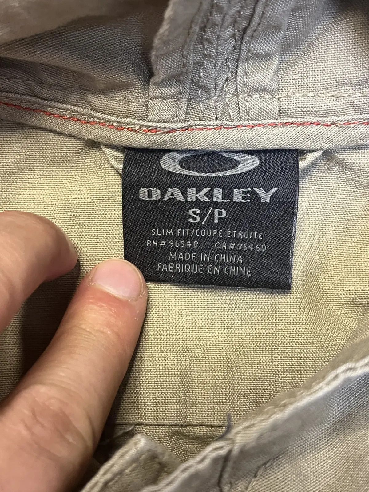 Oakley OAKLEY VINTAGE WORKWEAR LIGHT JACKET WITH HOOD Size US S / EU 44-46 / 1 - 4 Thumbnail