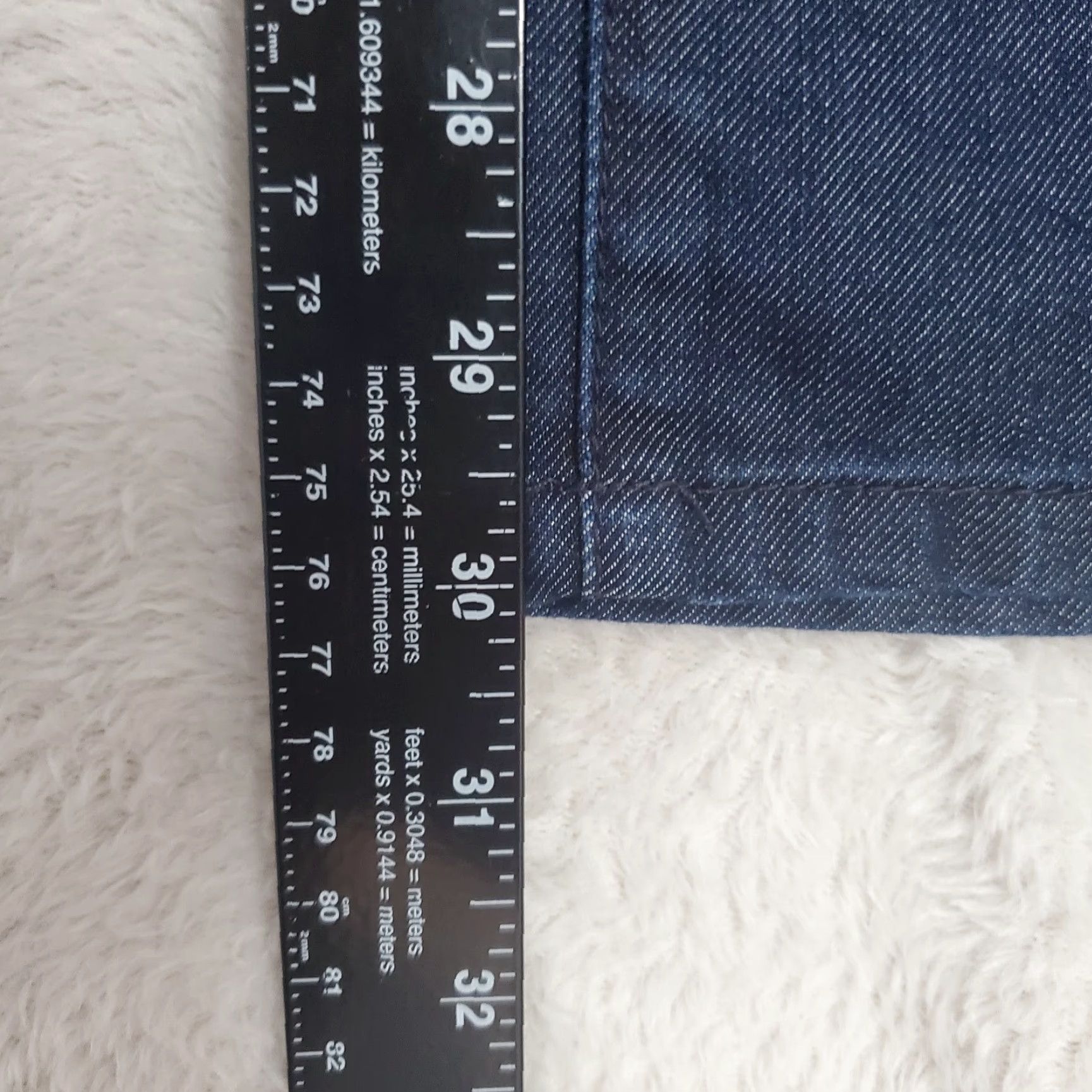 Vintage Chicos Jeans Women 14 Boot Cut Denim 5-Pocket Blue Dark Wash Ultimate Fit Regular Rise High Inseam 30 Size 36" / US 14 / IT 50 - 6 Thumbnail