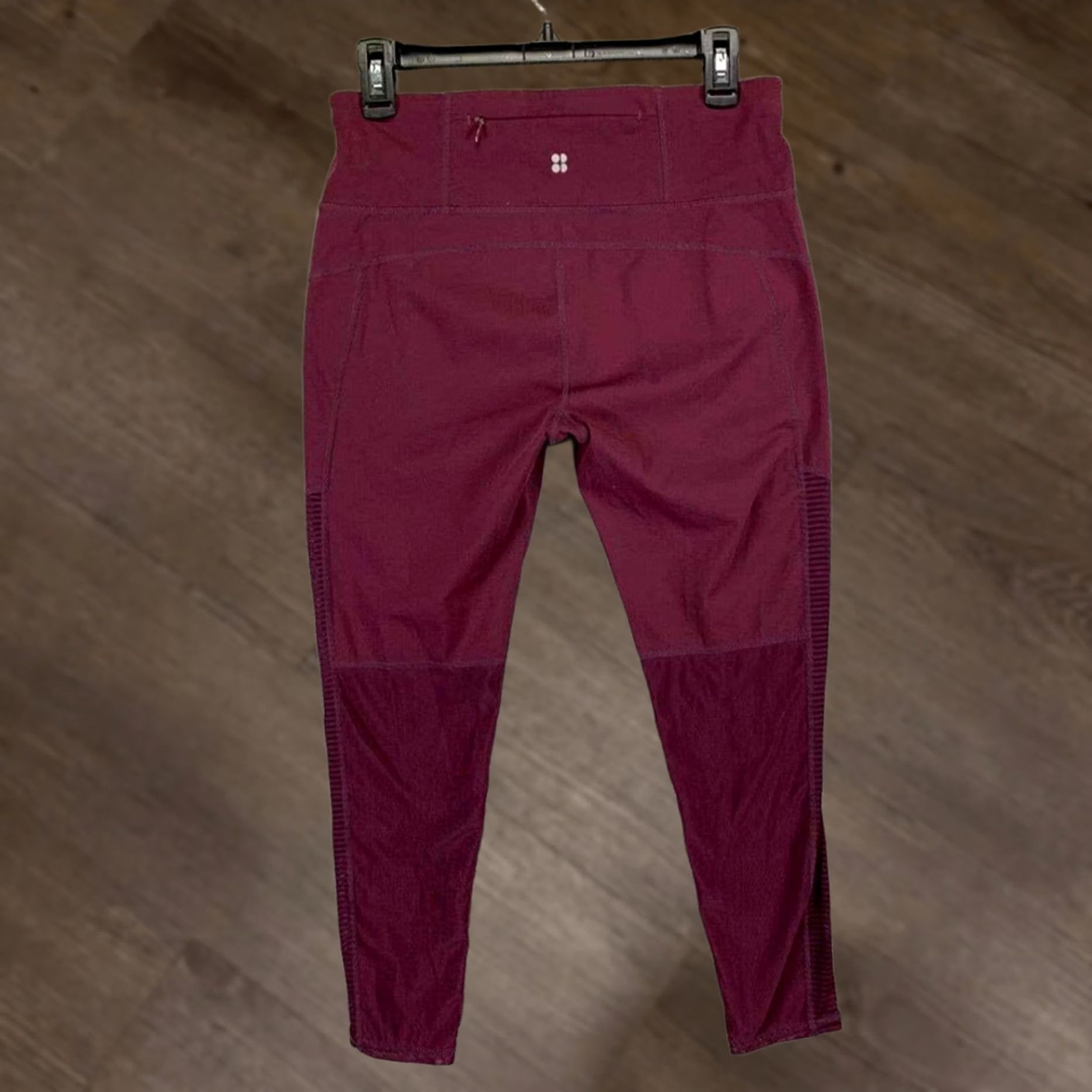 Sweaty Betty Sweaty Betty Leggings Womens Maroon Medium Gym Outdoors Athletic Stretch Ladies Size 32" / US 10 / IT 46 - 1 Thumbnail