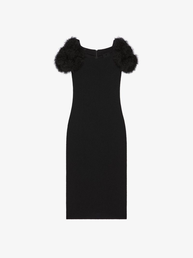 Givenchy o1w1db10126 Dress in Black Size XS / US 0-2 / IT 36-38 - 4 Thumbnail