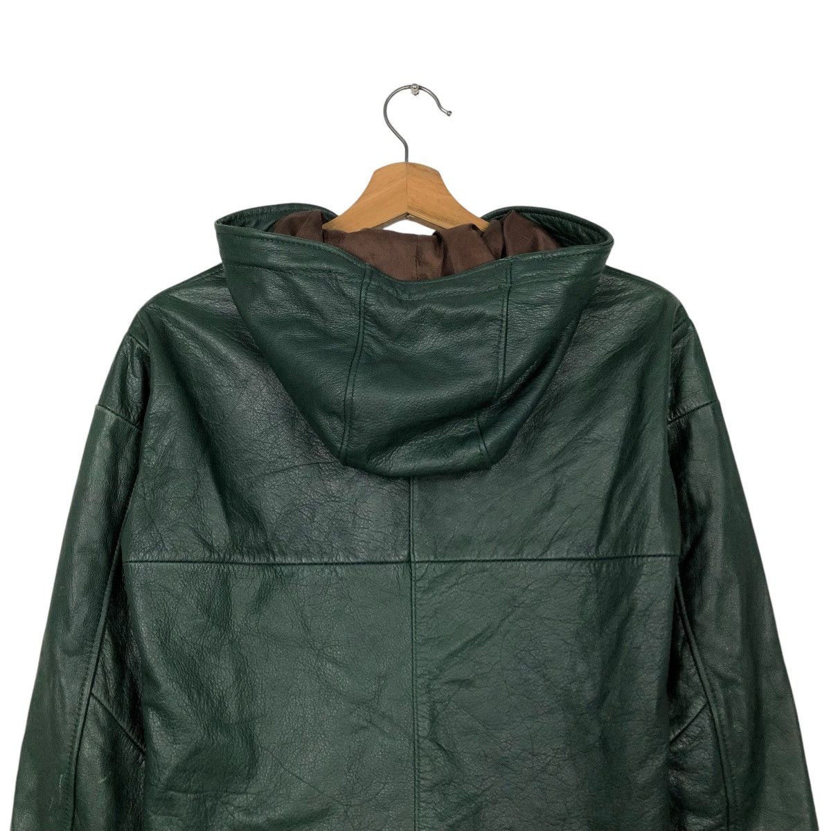 Japanese Brand 🔥UNKNOWN BRAND JAPANESE CROPPED LEATHER JACKET ISSEY MIYAKE Size US S / EU 44-46 / 1 - 11 Thumbnail