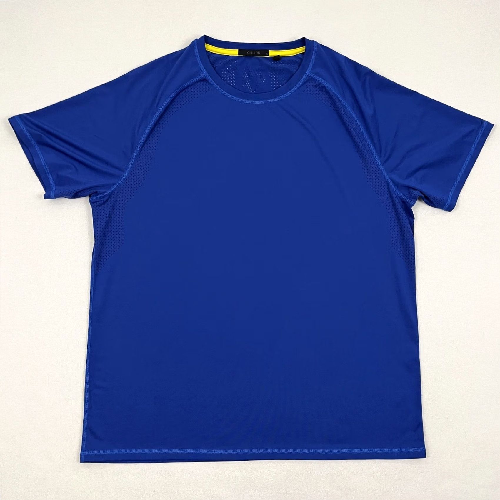 Vintage Greyson Shirt Mens L Blue Active Golf Workout Performance Wolf Short Sleeve Prep Mens L Blue Wolf Size US L / EU 52-54 / 3 - 4 Thumbnail