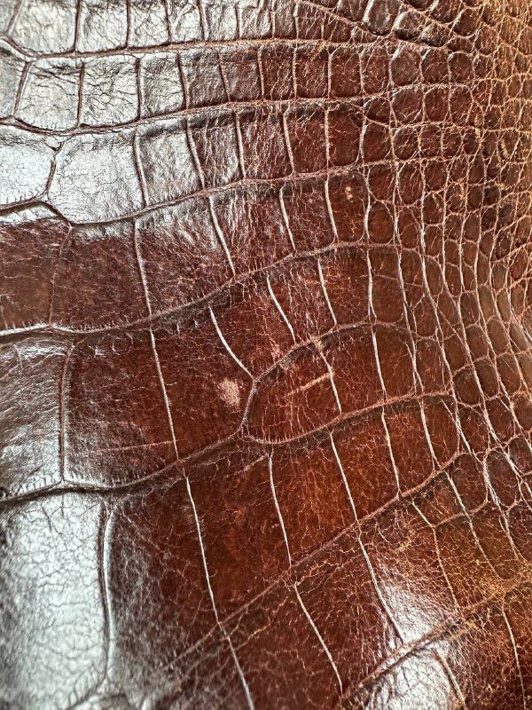 Russell & Bromley Russell & Bromley Italy Croc Embossed Leather Shoulder Bag Size ONE SIZE - 14 Thumbnail