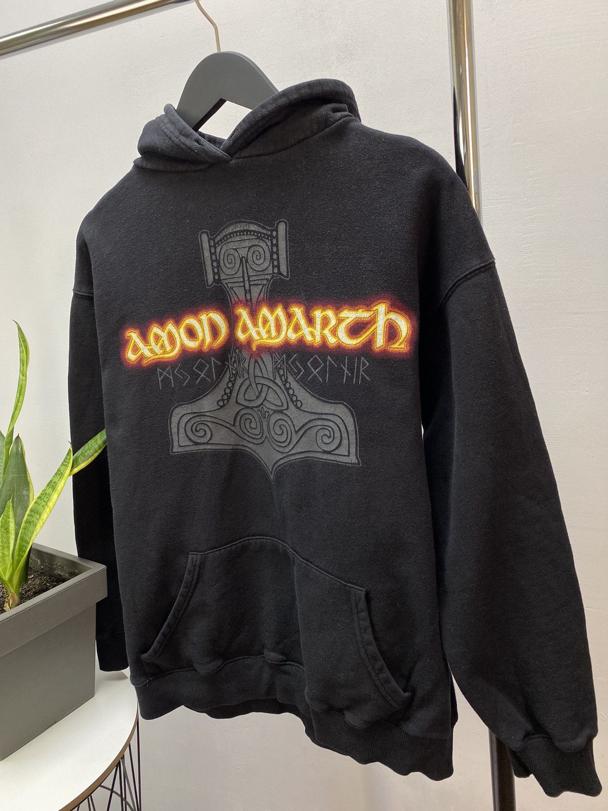 Band Tees × Vintage Vintage Amon Amarth Band Hoodie Size US M / EU 48-50 / 2 - 2 Thumbnail
