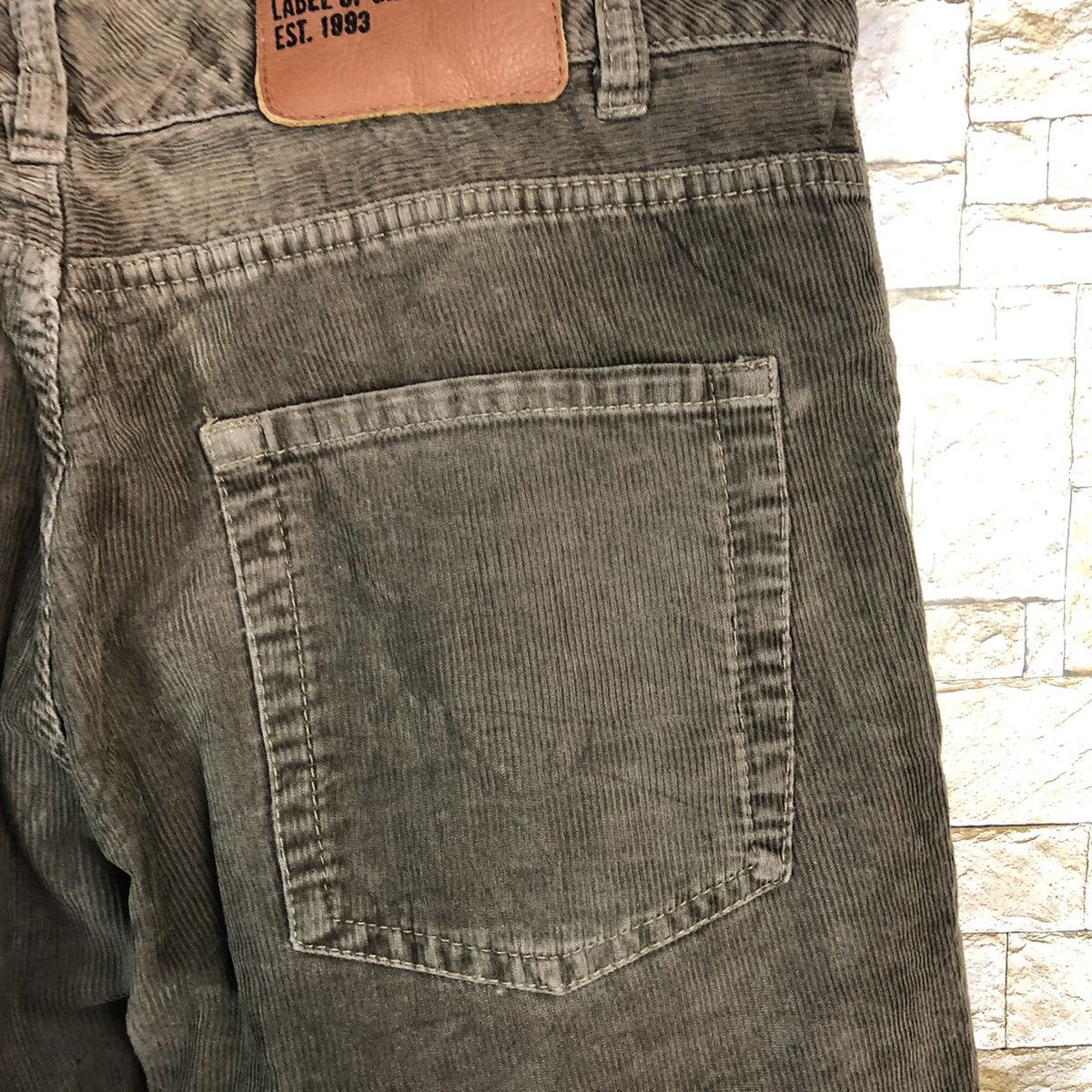 L.O.G.G. L.O.G.G Brown Conduroy Casual Pants #A647 Size US 33 - 16 Thumbnail