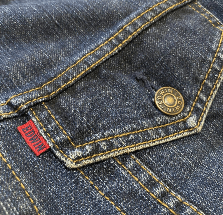 Edwin Edwin 503 JK Denim Trucker Jacket Ombre Tie dye Size US L / EU 52-54 / 3 - 4 Thumbnail