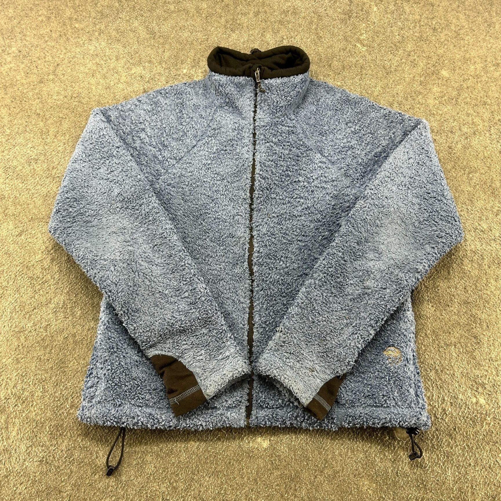 Mountain Hardwear VINTAGE Mountain Hardwear Jacket Womens L Blue Deep Pile Fleece Full Zip Polyester USA Size L / US 10 / IT 46 - 2 Thumbnail