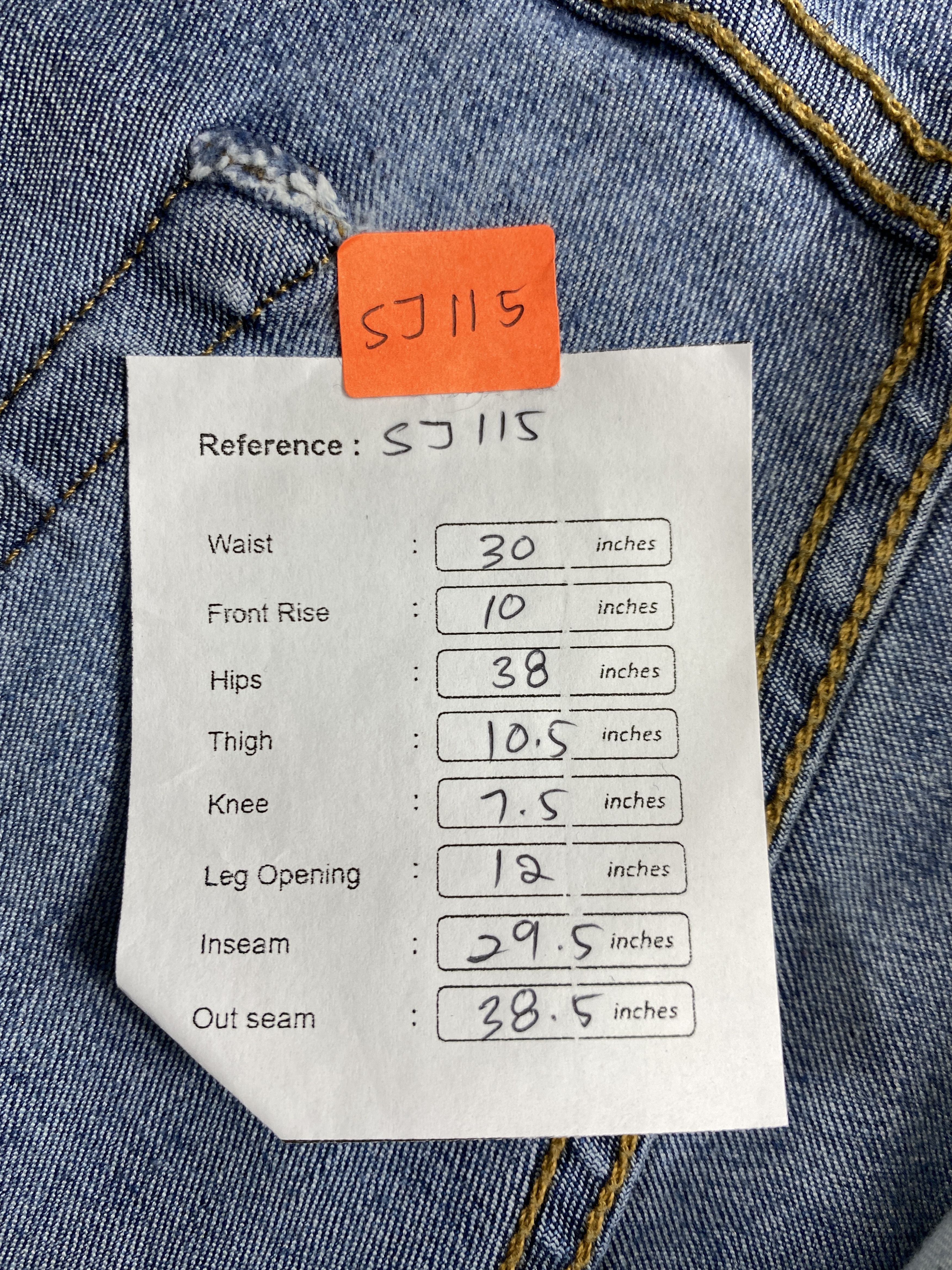 Levi's Distressed Blue Levi's 511 Jeans 30x29.5 Denim -SJ115 Size US 30 / EU 46 - 8 Thumbnail
