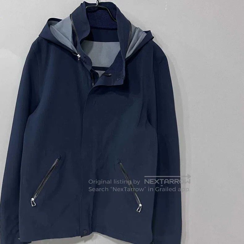 Hermes Hermes Navy blue zipper jacket Size US S / EU 44-46 / 1 - 2 Thumbnail