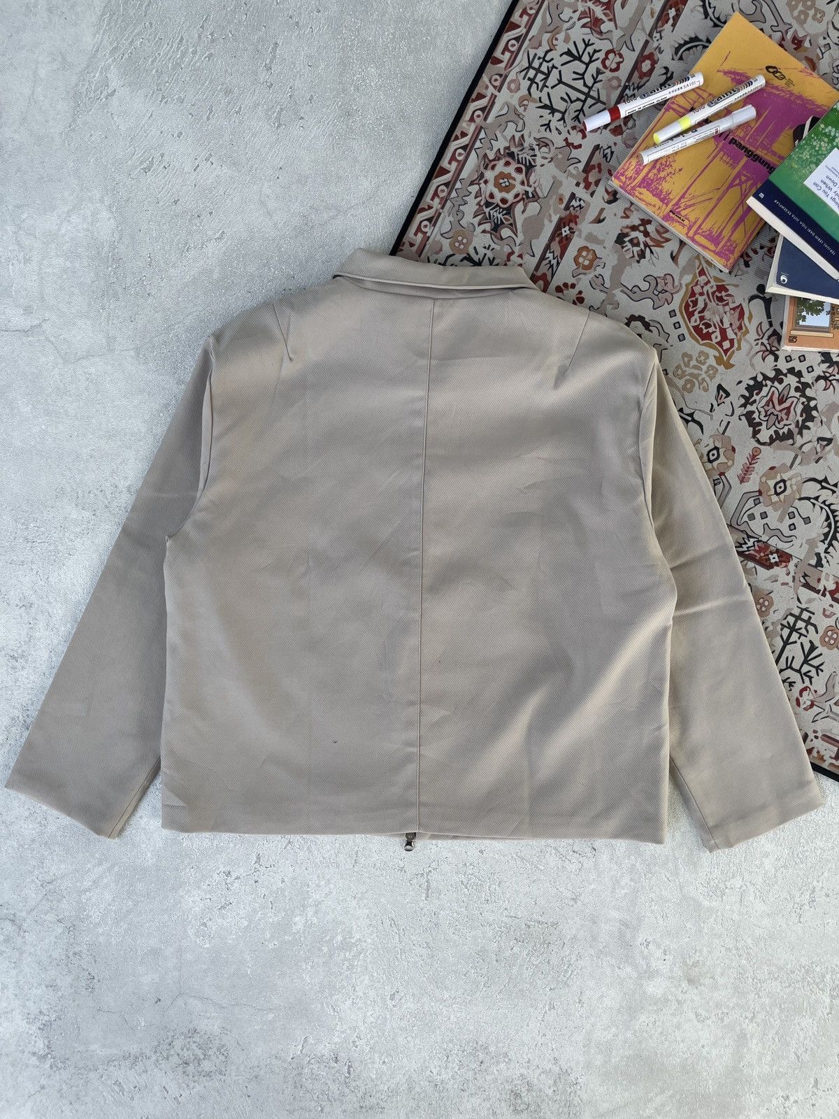 Japanese Brand 27 Everywhere Boxy Blouson Jacket Double zip Size US L / EU 52-54 / 3 - 5 Thumbnail
