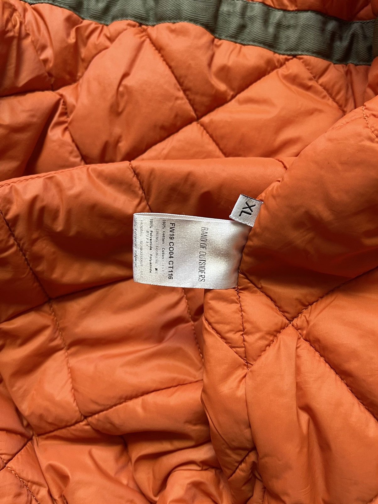 Band Of Outsiders Band of outsiders fw19 stripped parka jacket Size US XL / EU 56 / 4 - 17 Thumbnail