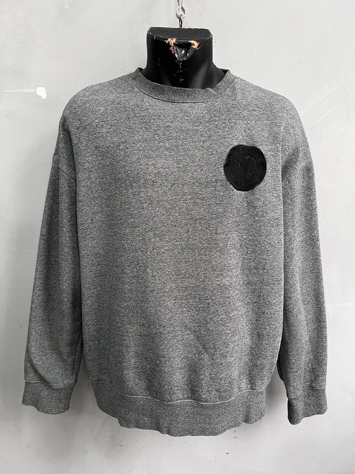 H&M H&M x X.O. The weeknd Y2K Sweatshirt Gray Streetwear Style Size US M / EU 48-50 / 2 - 2 Thumbnail