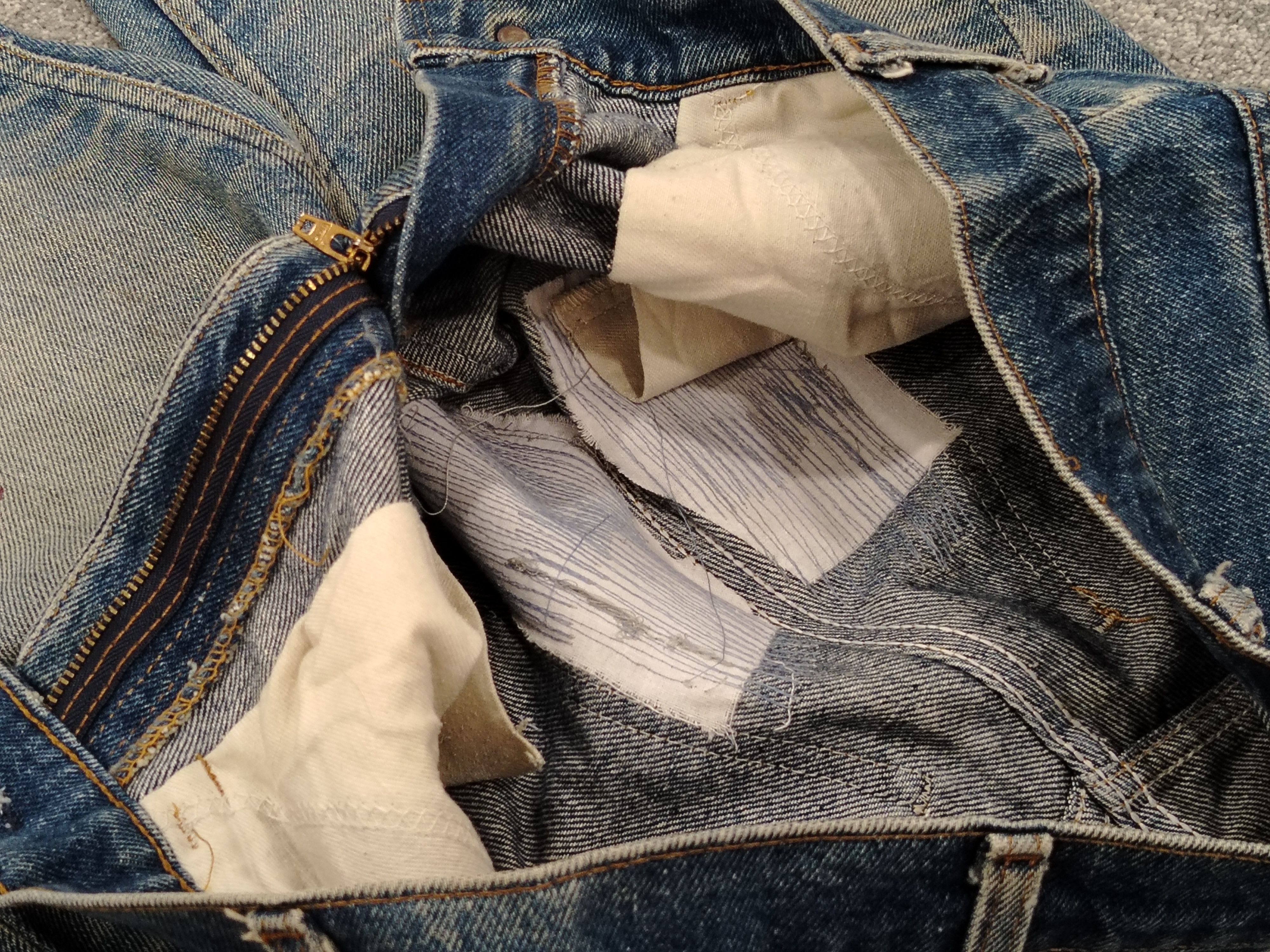 Levi's Levis 646 Jeans Flare Bell Bottom Vintage Size US 28 / EU 44 - 11 Thumbnail