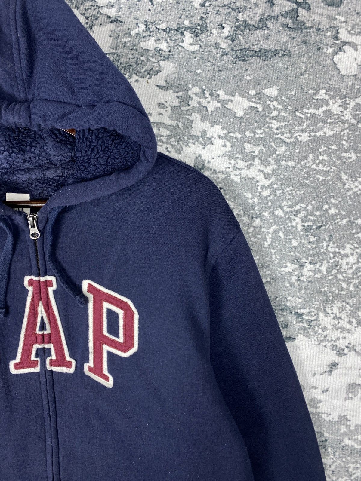 Gap Vintage GAP Fleece Lining Zip Up Hoodies Size US L / EU 52-54 / 3 - 3 Thumbnail