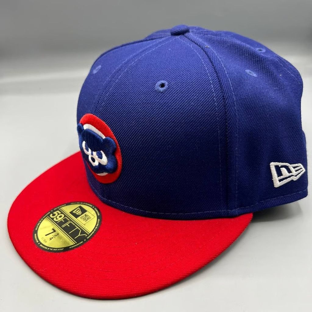 New Era Chicago Cubs Hat Men 7 3/4 59Fifty New Era Fitted Cap Size ONE SIZE - 2 Thumbnail