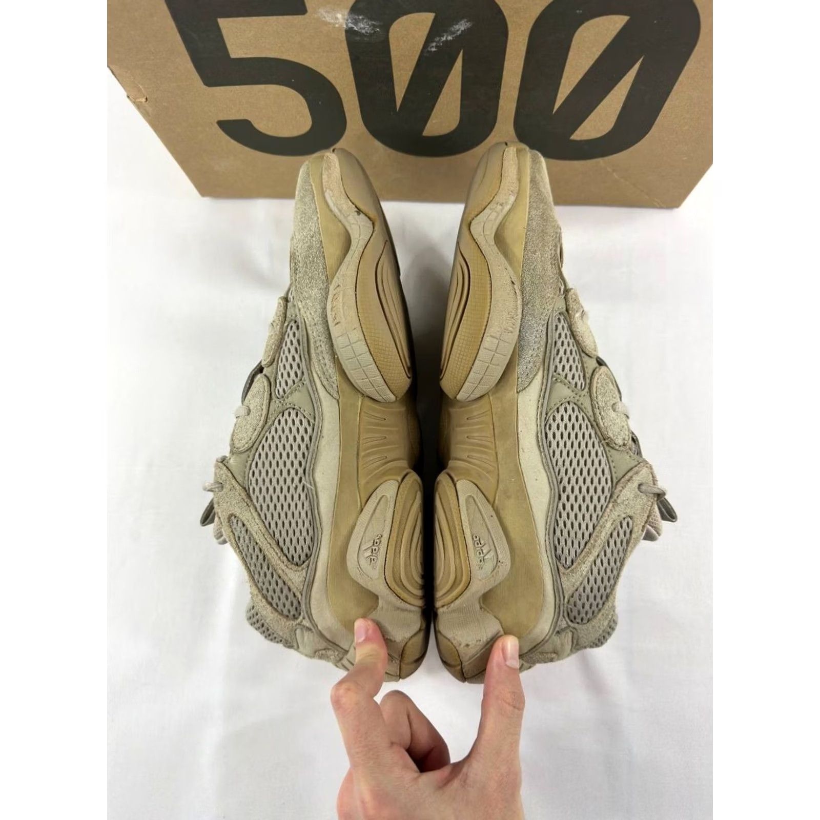 Adidas adidas Yeezy 500 'Taupe Light' GX3605 Men's Size 9.5 Size US 10 / EU 43 - 7 Thumbnail