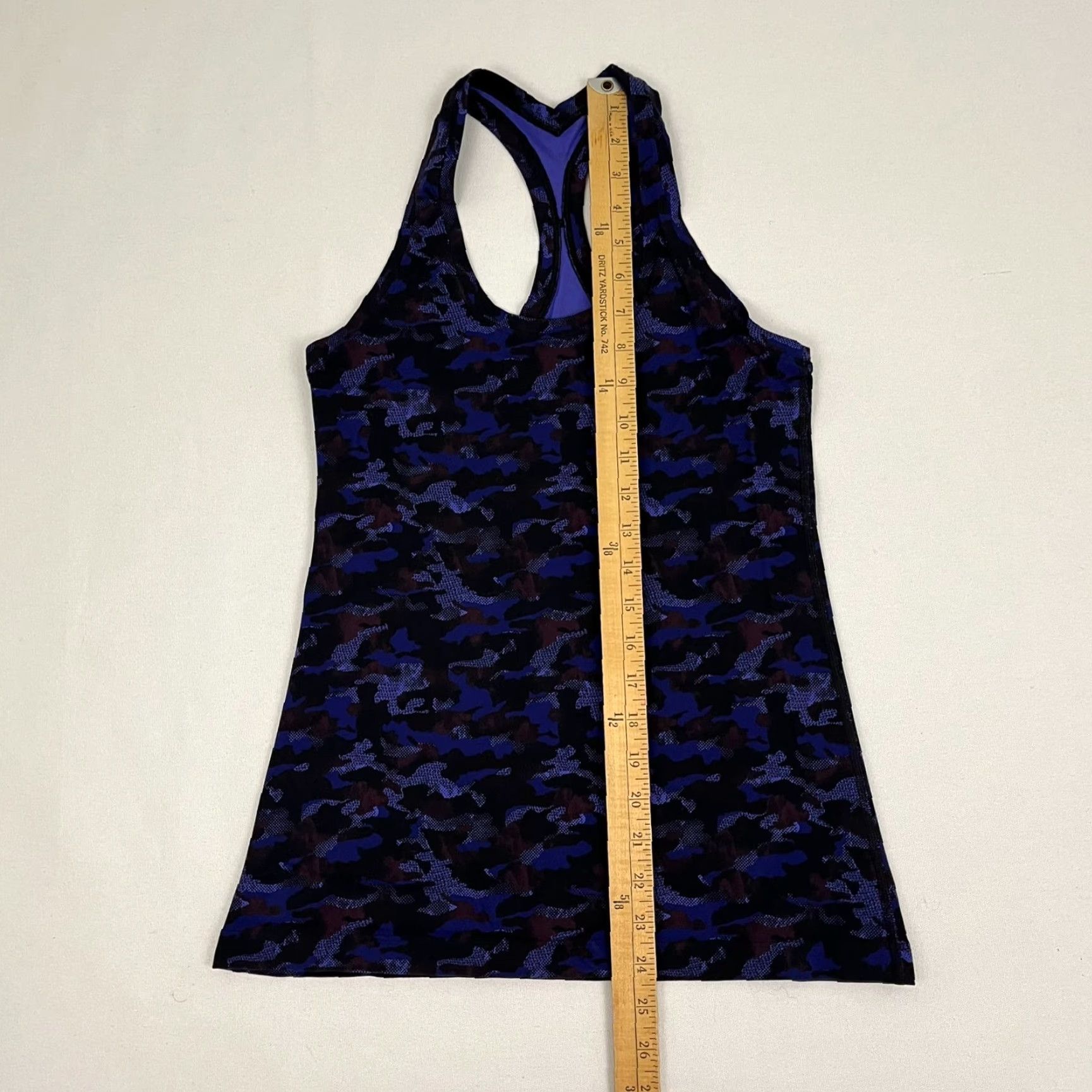 Lululemon Lululemon Cool Racerback II Tank Top Women Sz 0/2 Hounds Camo Active Gym Size XS / US 0-2 / IT 36-38 - 4 Thumbnail