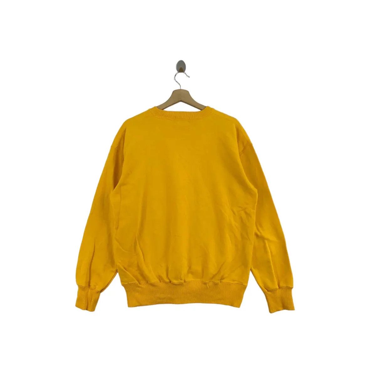 Vintage Vintage BOSS CLUB SPORTS Embroidered Yellow Sweatshirt Size L / US 10 / IT 46 - 2 Thumbnail