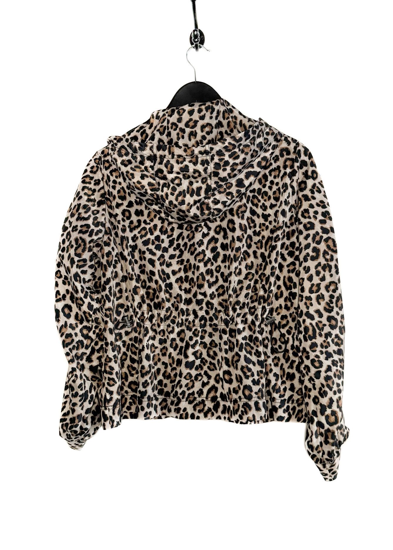 Veronica Beard Veronica Beard Leopard Print Windbreaker Utility Jacket Size M / US 6-8 / IT 42-44 - 3 Thumbnail