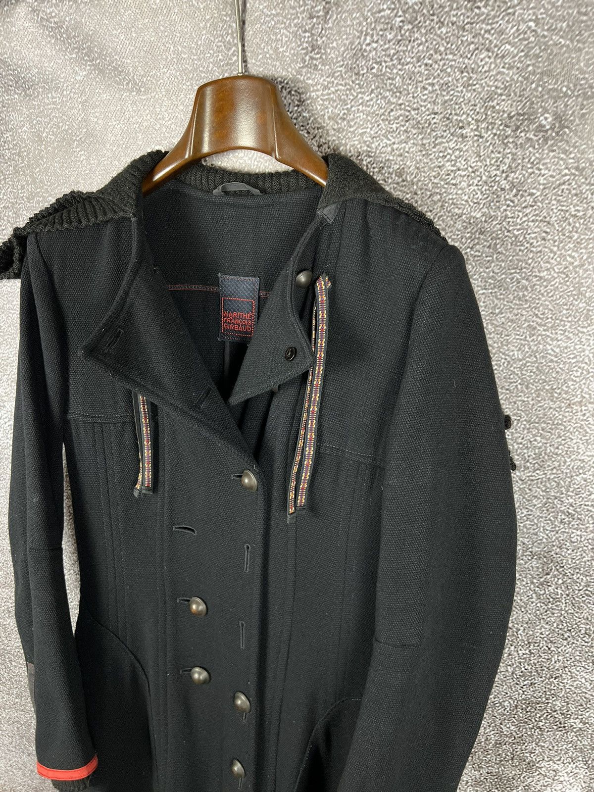 Marithe + Francois Girbaud Marithe + Francouis Girbaud wool avant-garde coat goth y2k Size M / US 6-8 / IT 42-44 - 9 Thumbnail