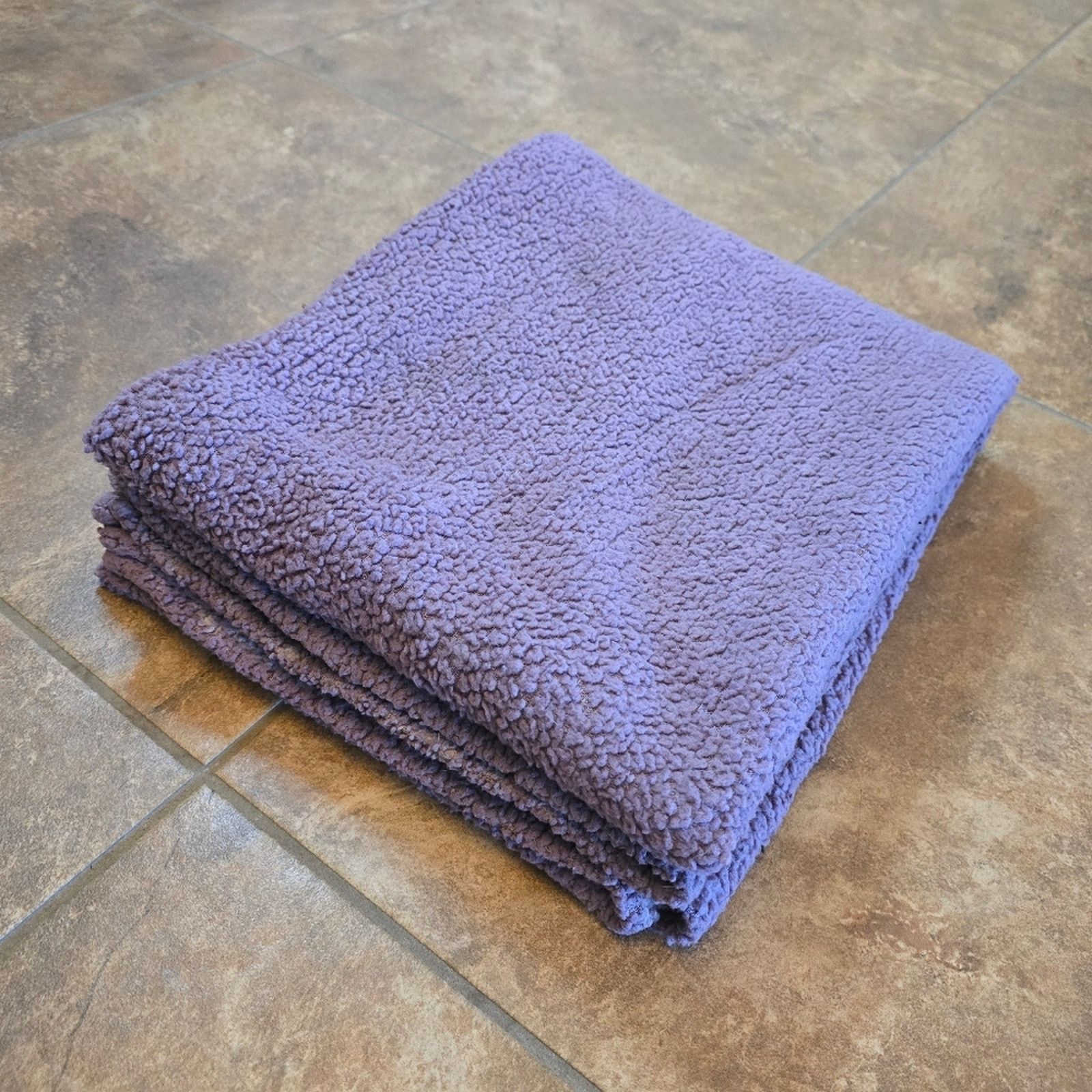 Other Dust Purple Plush Blanket Size ONE SIZE - 3 Thumbnail