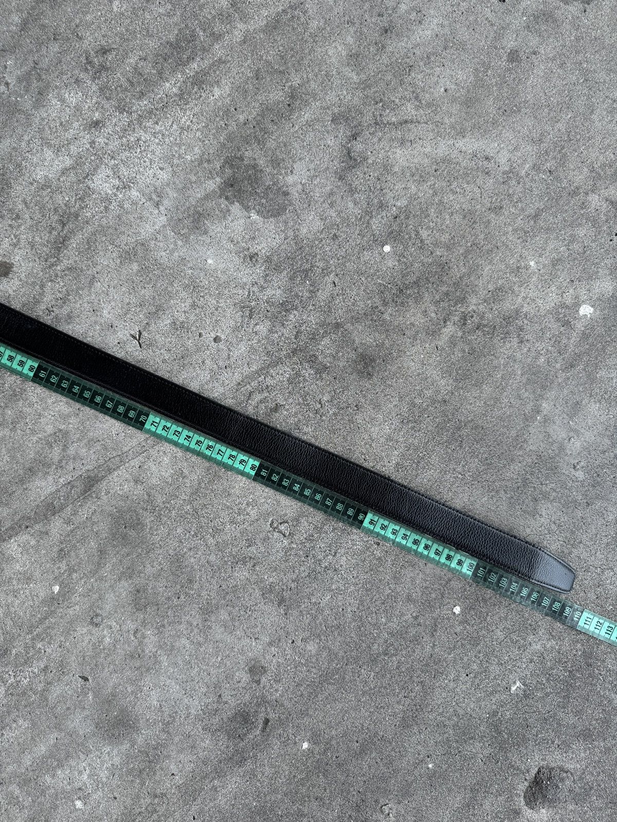 Kenzo Kenzo Black Leather Belt Size ONE SIZE - 4 Thumbnail