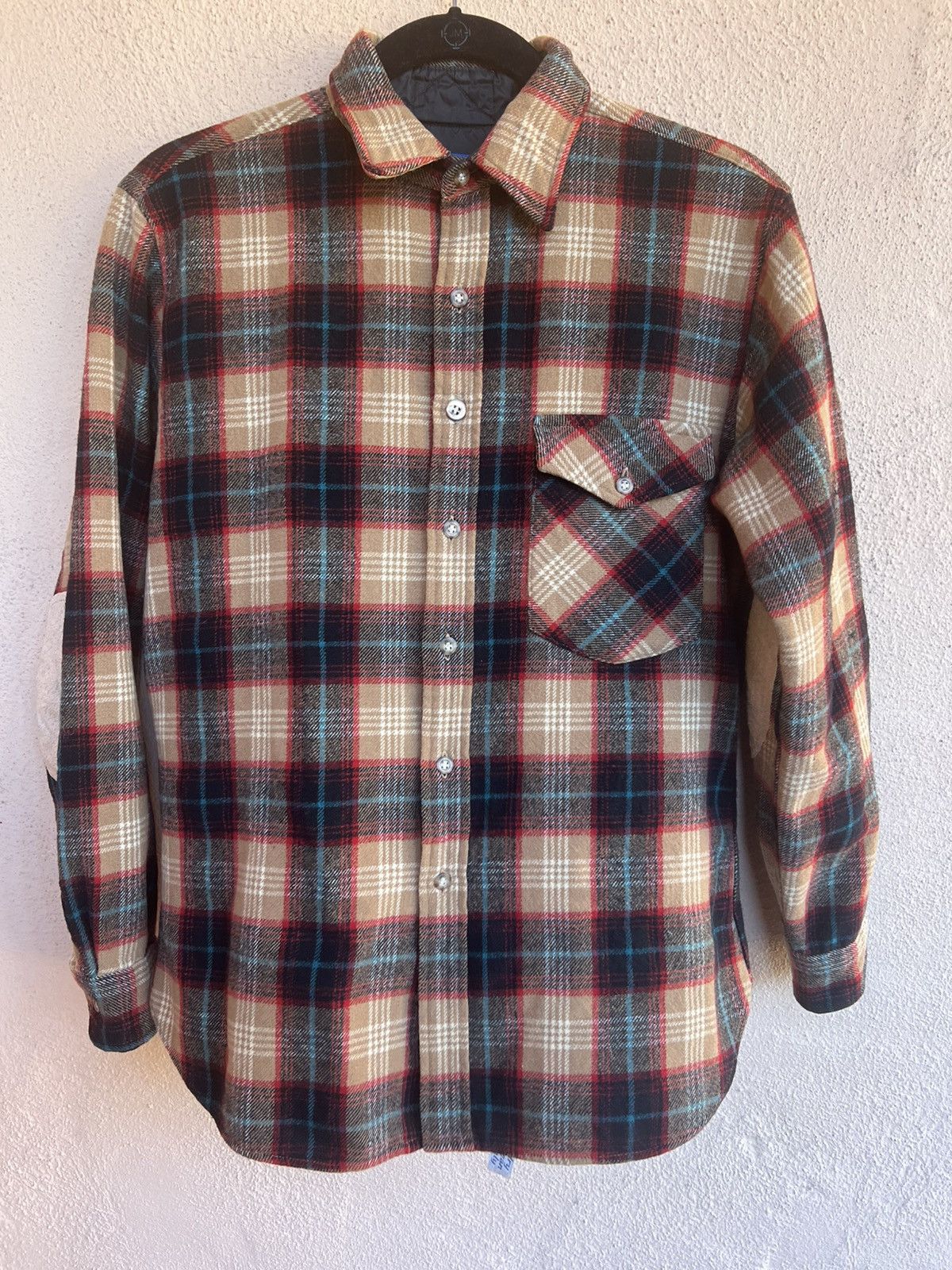 Pendleton Vintage 50's Pendelton plaid flannel long sleeve shirt Size US S / EU 44-46 / 1 - 1 Thumbnail